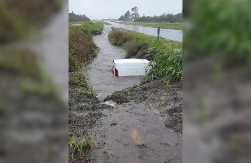 Despistó un utilitario en Ruta 18, cerca de Villaguay