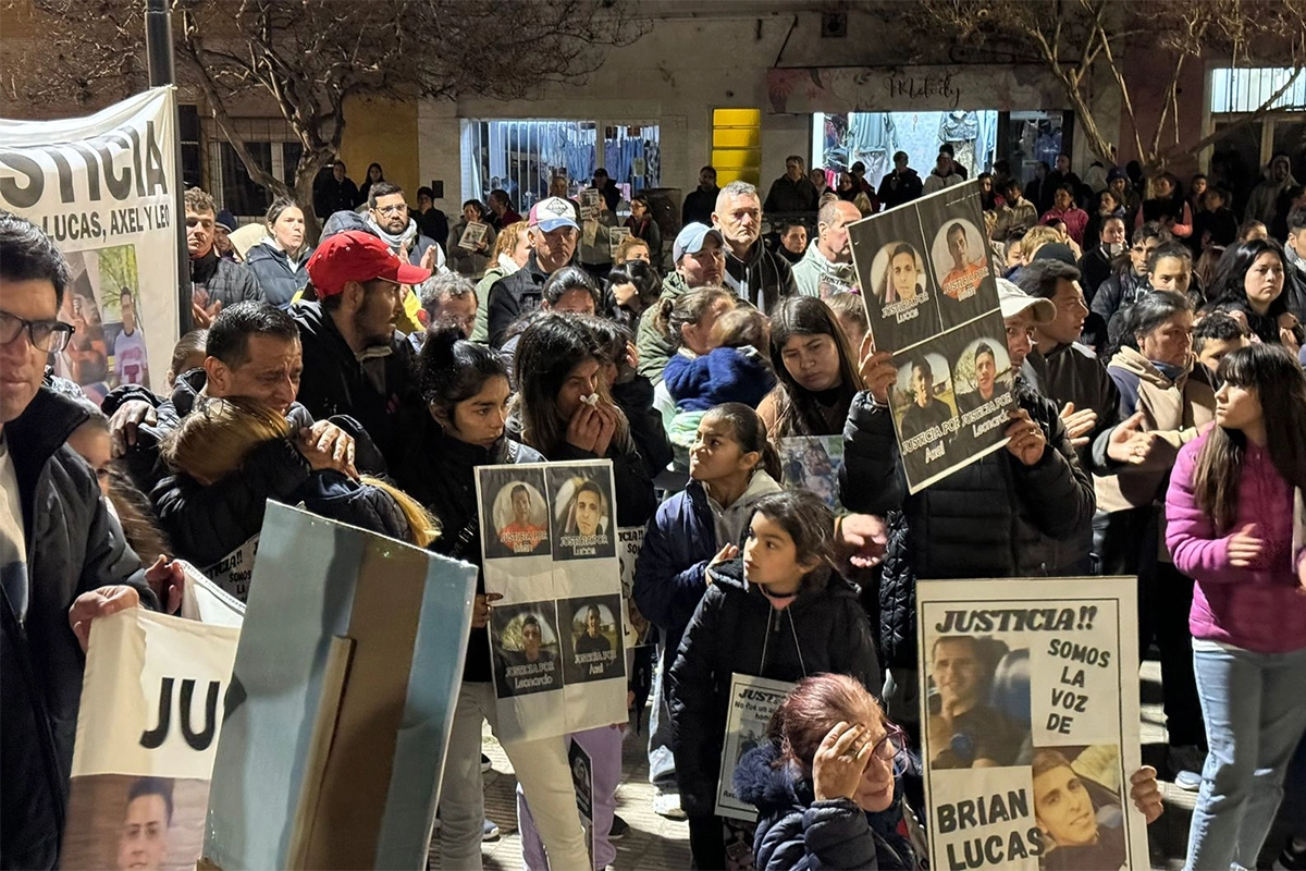 Basavilbaso: pidieron justicia por los cuatro jóvenes que murieron tras choque en ruta 39