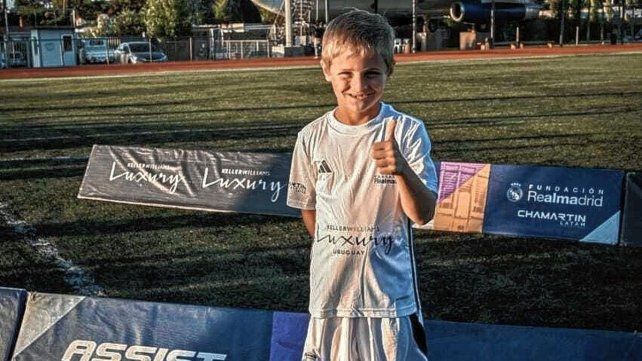 Niño de 7 años de Galarza jugará para el Real Madrid