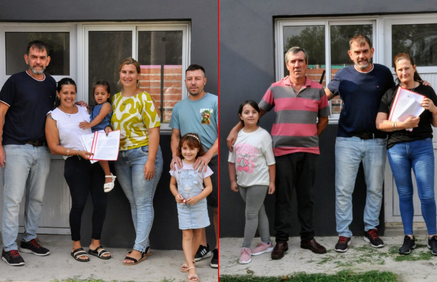 Ariel Müller: “vamos a seguir trabajando para la solución habitacional en Maciá”
