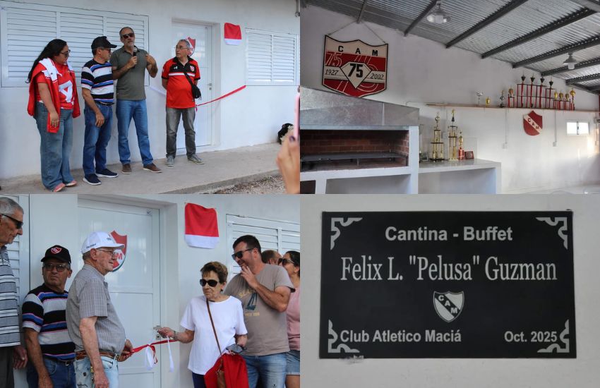 El Club Atlético inauguró su nueva Cantina Buffet “Félix Pelusa Guzmán”