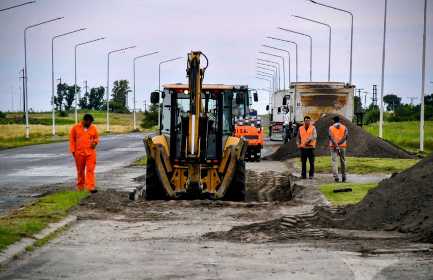 Avanzan los trabajos de rehabilitación en la ruta 39 entre los departamentos Tala y Uruguay