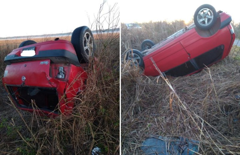 Despistó un auto en Ruta Provincial 30 entre Maciá y Sola