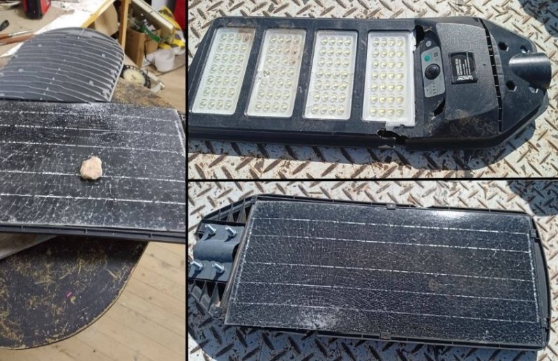 La Municipalidad de Tala denunció vandalismo en luminarias recién instaladas