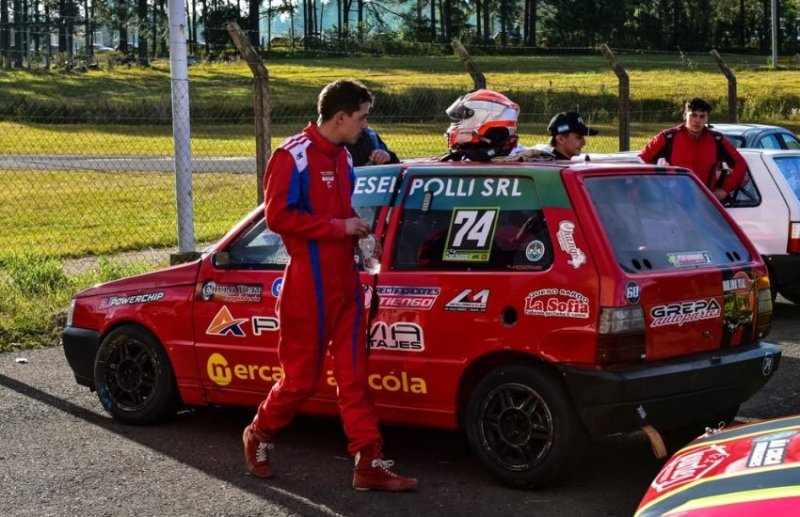 El piloto maciaense Cartucho Lung se aventuró en una nueva categoría sobre asfalto: “Vamos por buen camino”