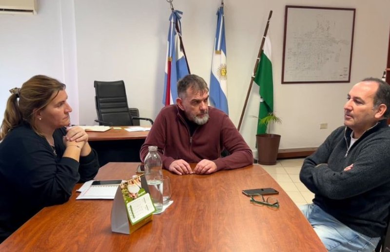 El intendente Müller recibió a Capurro y le expresó su respaldo tras la salida del Hospital Falucho