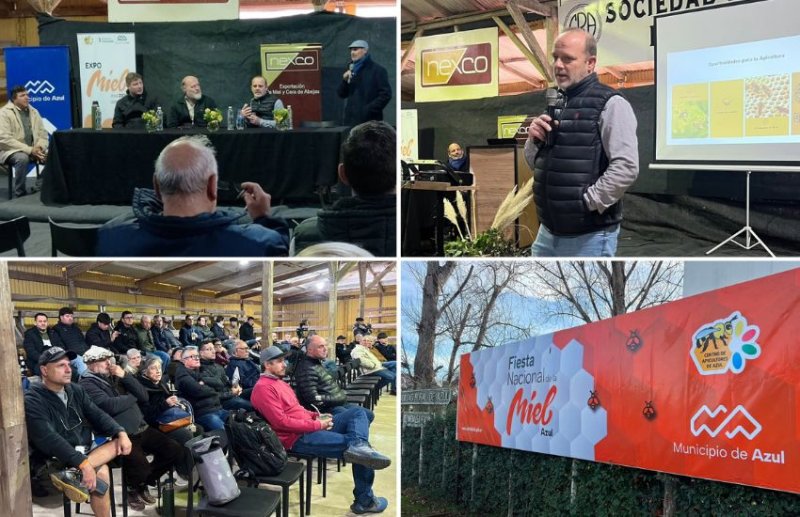 Maciá participó de la Expo Miel 2026 que se realiza en Azul