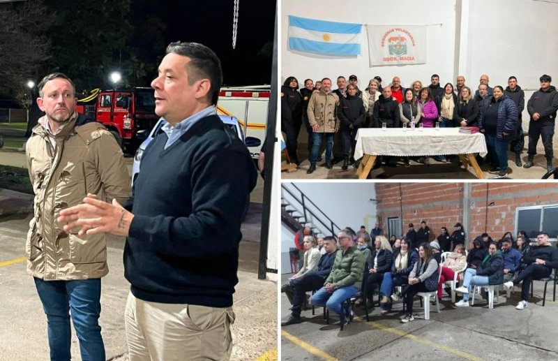 La Asociación Bomberos Voluntarios de Maciá renovó autoridades