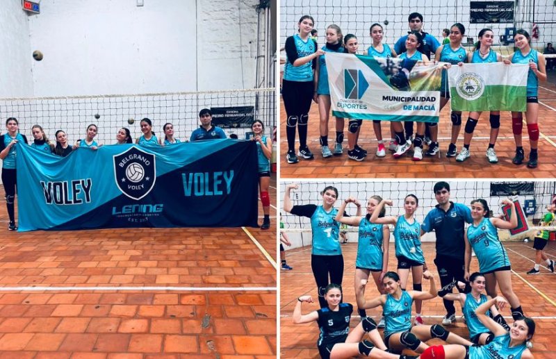 Vóley: Belgrano ganó y representará a Tala en los Juegos Deportivos Entrerrianos