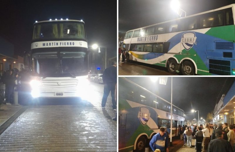 Martín Fierro presentó su nuevo colectivo en una emotiva jornada