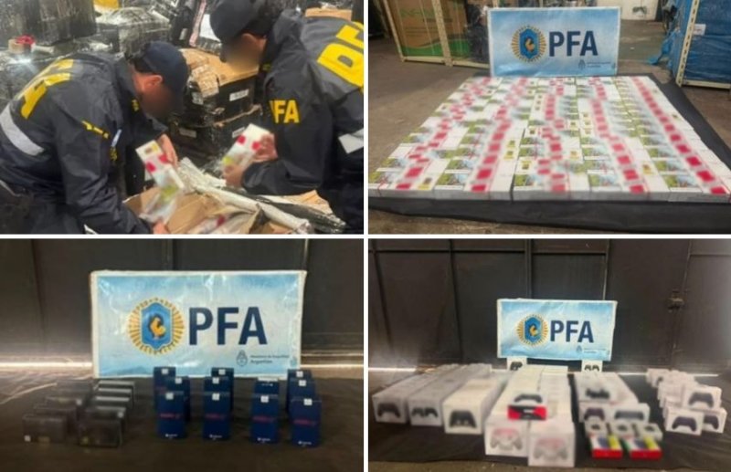 Secuestraron mercadería ilegal por más de $574 millones en Ruta Nacional 14