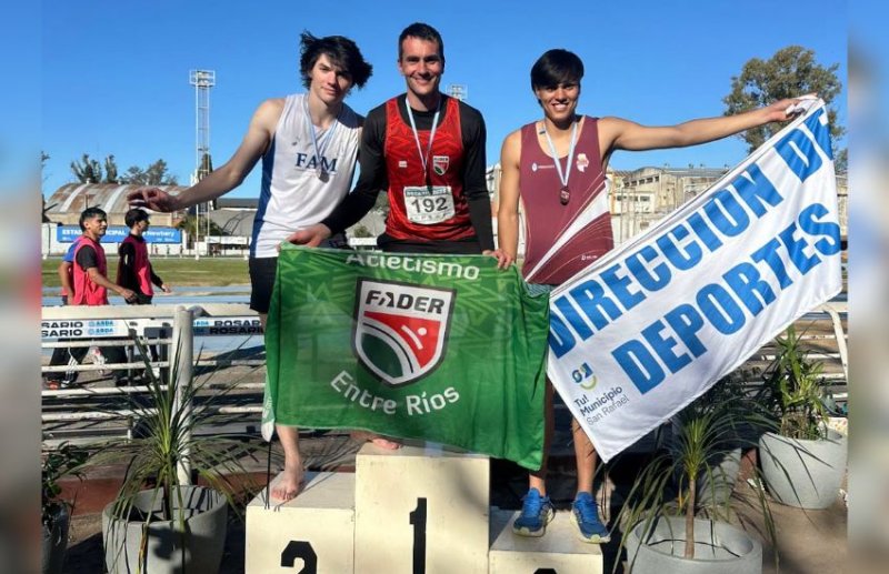 Sergio Pandiani se consagró en el decathlon disputado en Rosario