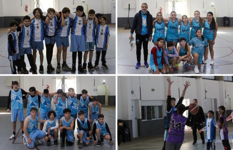 Una de cal y dos de arena para Belgrano en la jornada de básquet