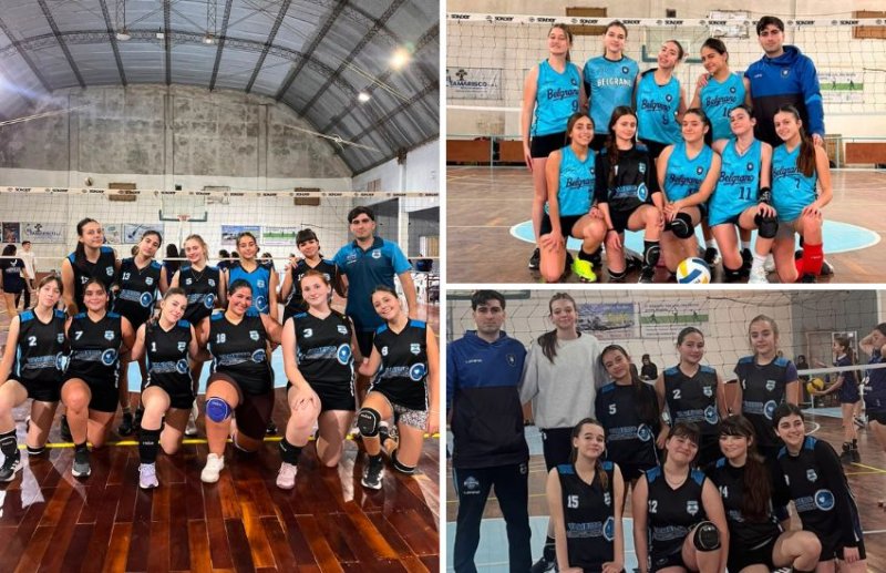 El vóley del Club Belgrano tuvo una destacada actuación en la cuarta fecha del Torneo Amistad