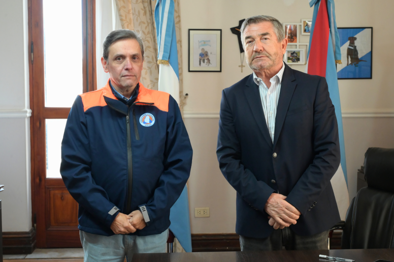 Cambio en Defensa Civil en plena emergencia: Chanenko asumió la conducción tras la renuncia de Díaz Bertozzi