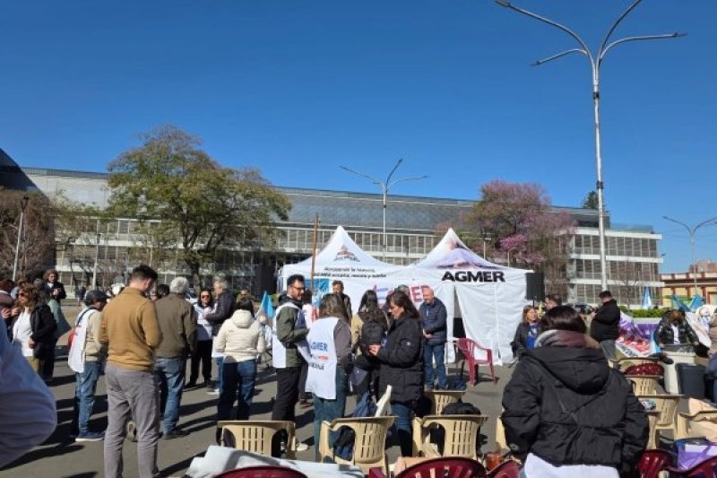 Agmer denunció una pérdida salarial del 18% en lanzamiento de Escuela Itinerante Entrerriana