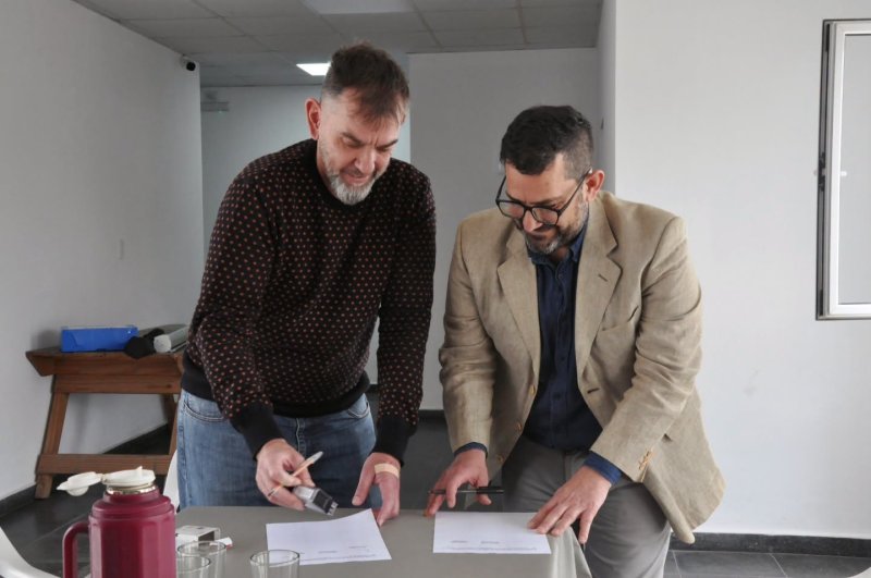 El intendente Müller firmó la adhesión al Programa Integral de Seguridad Alimentaria
