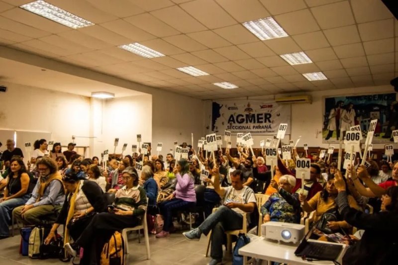 Paritaria docente: El Congreso de Agmer rechazó la oferta salarial del Gobierno