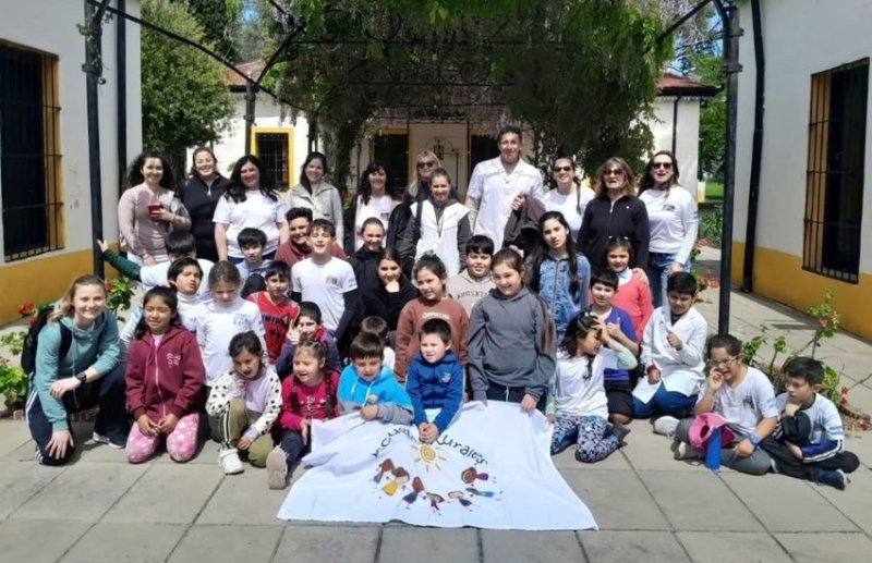 Escuelas rurales visitaron la Estancia San Eusebio