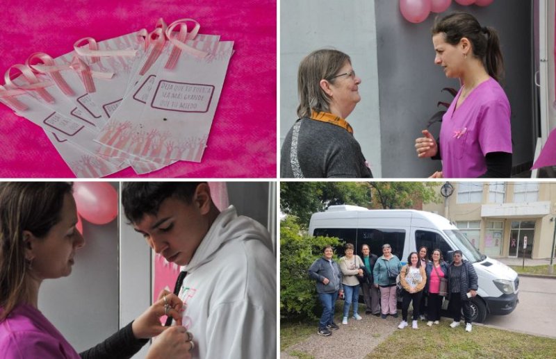 Concientización y acceso a controles gratuitos en el Mes de la Lucha contra el Cáncer de Mama
