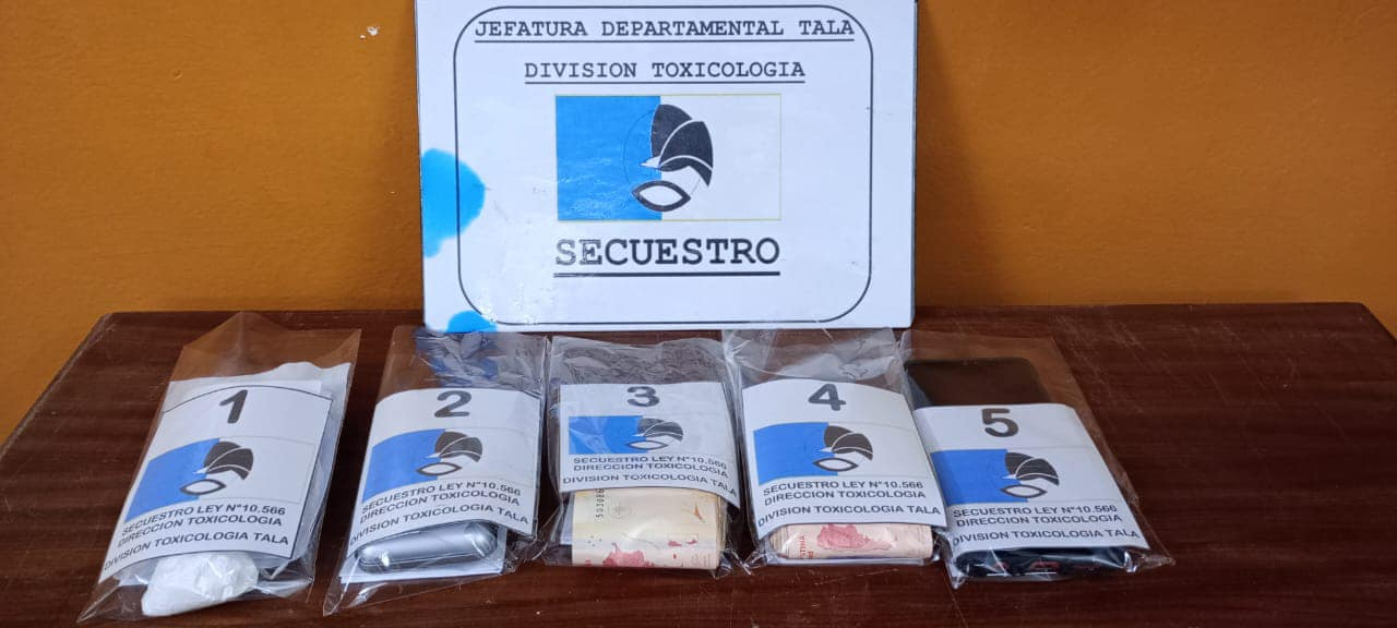 Allanamientos en Rosario del Tala por narcomenudeo: una mujer detenida