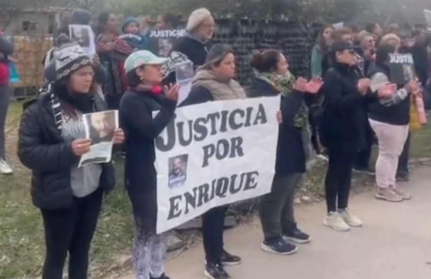 A un mes de su desaparación, en Alcaraz marcharon pidiendo por Enrique Fabiani
