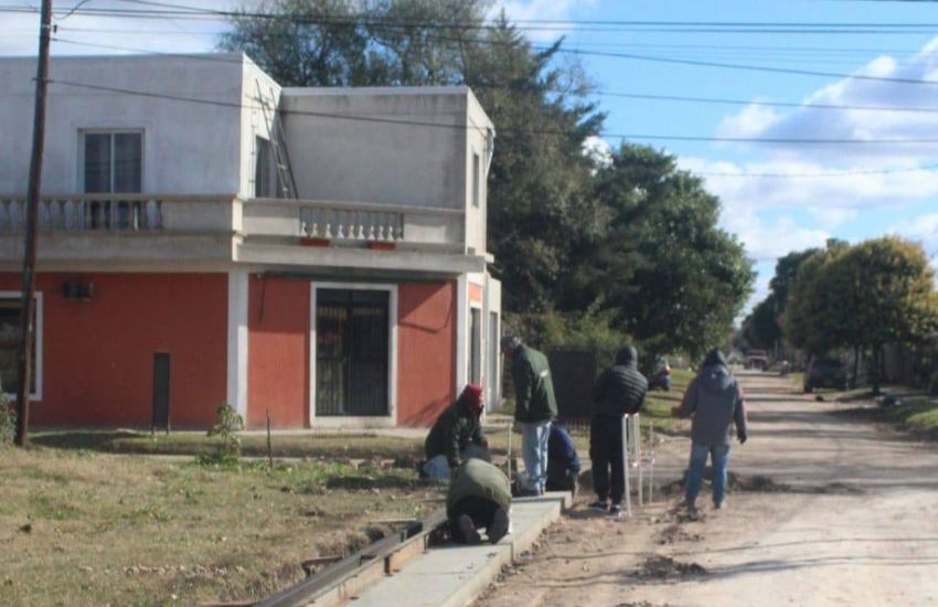 Cómo funcionan los consorcios vecinales en Rosario del Tala: “Vamos interviniendo 10 calles”
