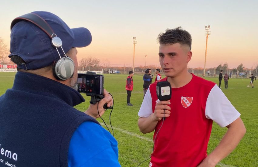 Jere Schunk autor del gol que le dio la victoria al CAM: “El que hacía el gol ganaba”