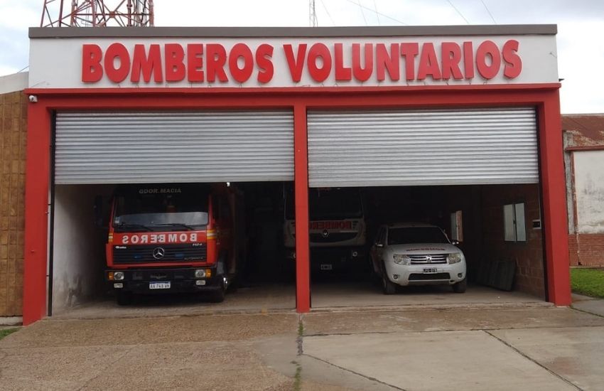 Reabre la Escuela de Cadetes de Bomberos Voluntarios en Maciá